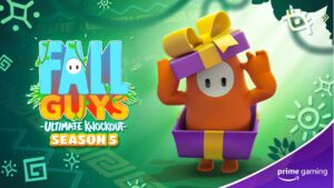 【フォールガイズ】prime gaming特典「ギフト青」「6500 Kudos」が入手できます