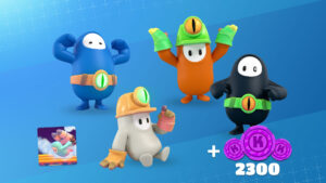 【フォールガイズ】PlayStation®Plus 加入者は無料でもらえる！衛星修理パックが配信開始しました！